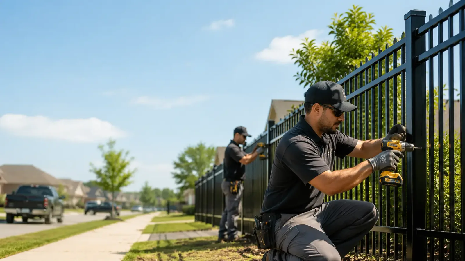 Metal Fence Installation in Orange, VA